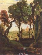 Jean-Baptiste Camille Corot Castelgandolfo oil